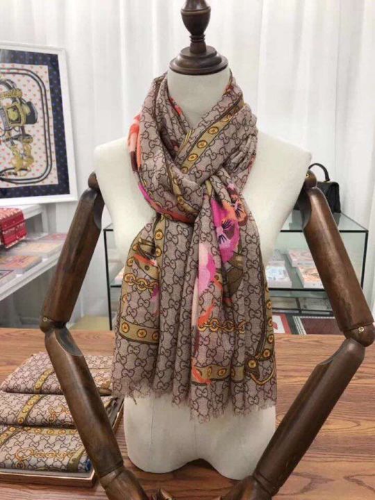 GG 2018SS GG logo Women Scarves