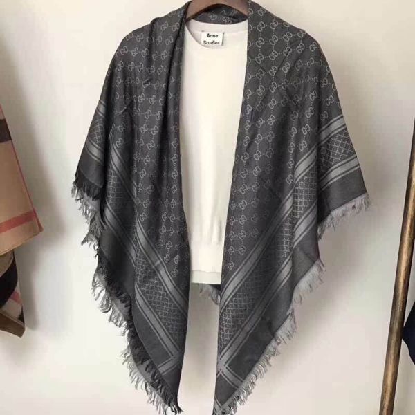 GG 2018SS 95% Cashmere 5% Silk Women Scarves