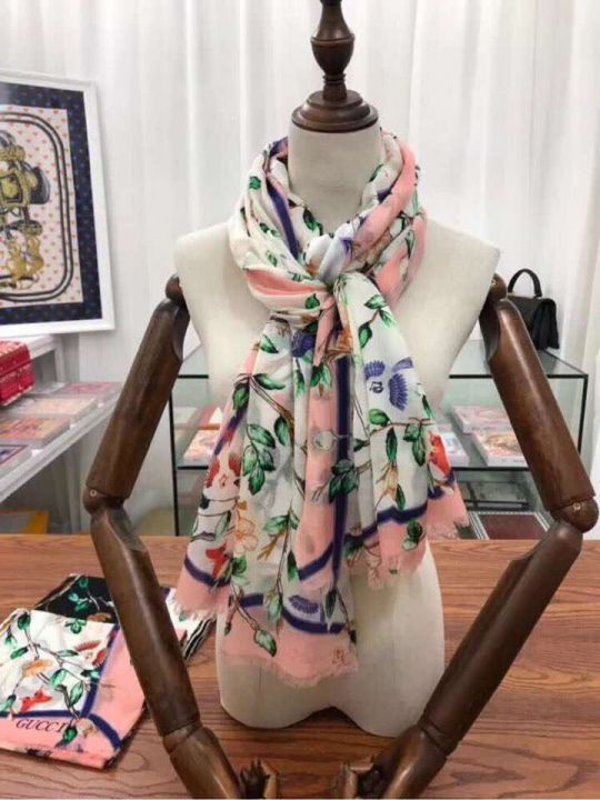 GG 2018ss 300 Cashmere Classic GG logo Women Scarves