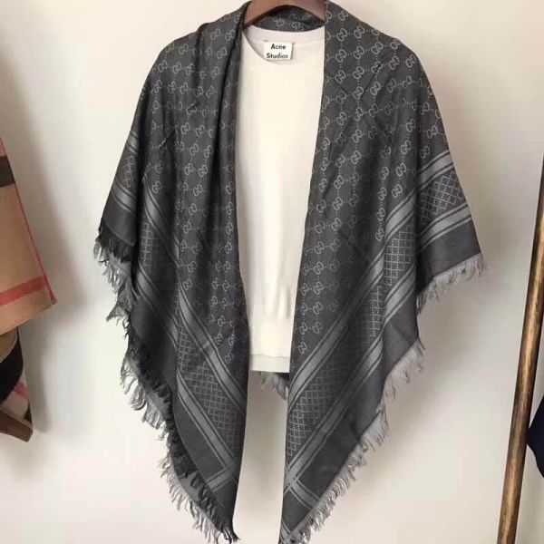 GG 2018 Classic Cashmere Silk Women Scarves