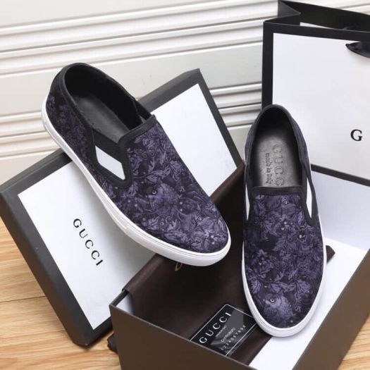 GG 2018 Leather Sneakers Men Shoes