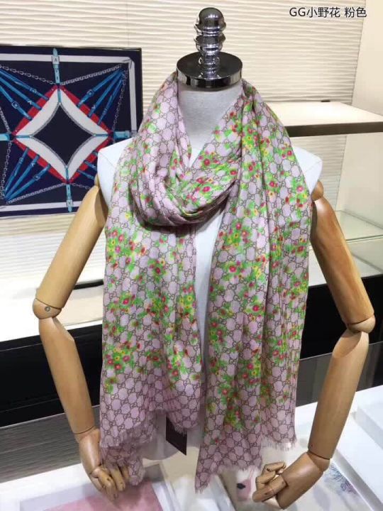 GG 2018 GG 100% Cashmere Women Scarves