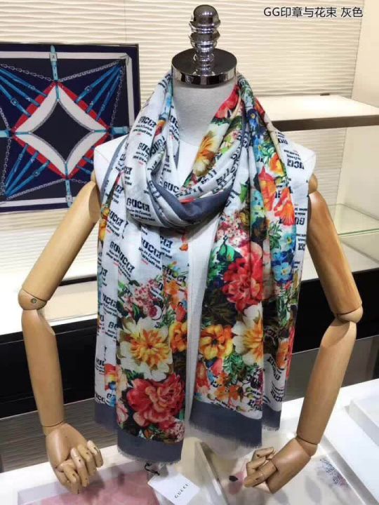 GG 2018 GG 100% Cashmere Women Scarves