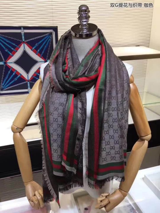 GG 100% Cashmere Women Scarves