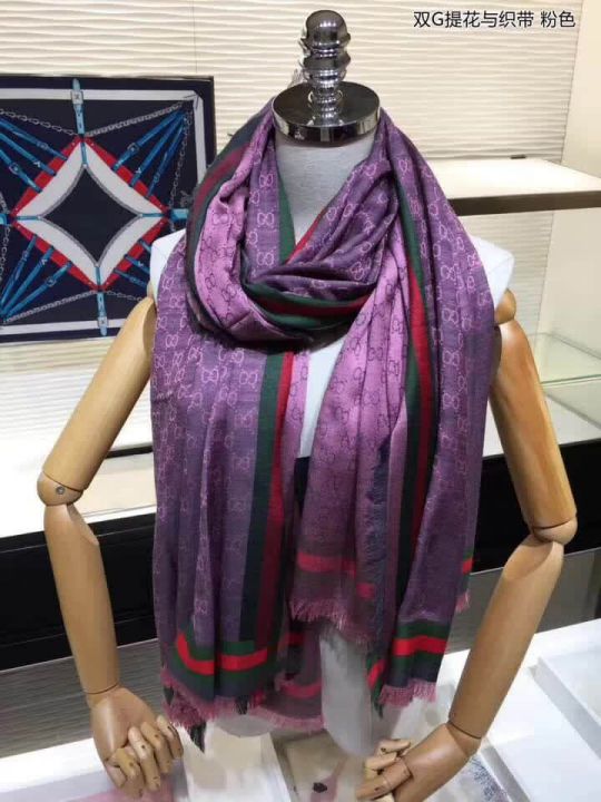 GG 100% Cashmere Women Scarves