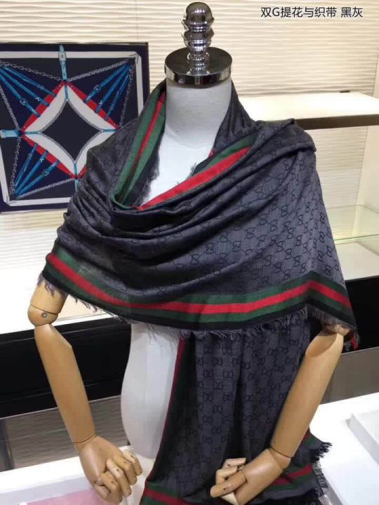 GG 100% Cashmere Women Scarves