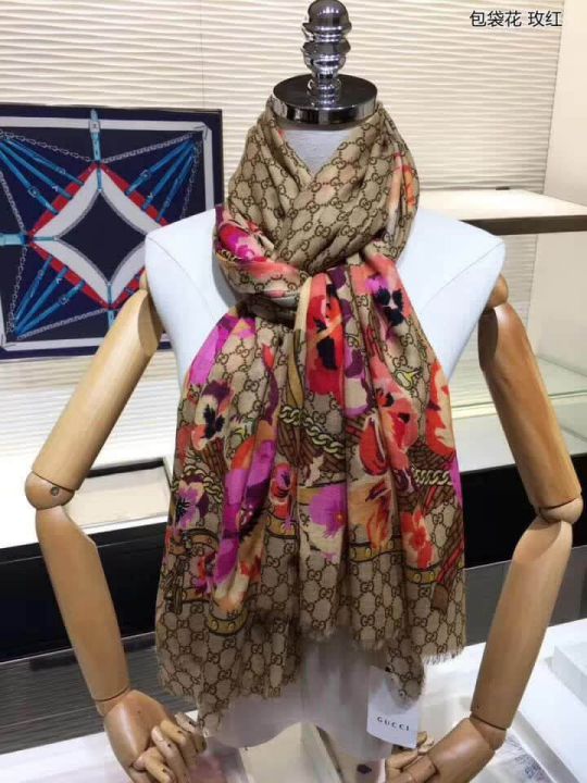 GG 2018 Cashmere Women Scarves