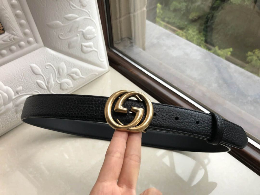 GG logo Vintage 30mm Men Belts