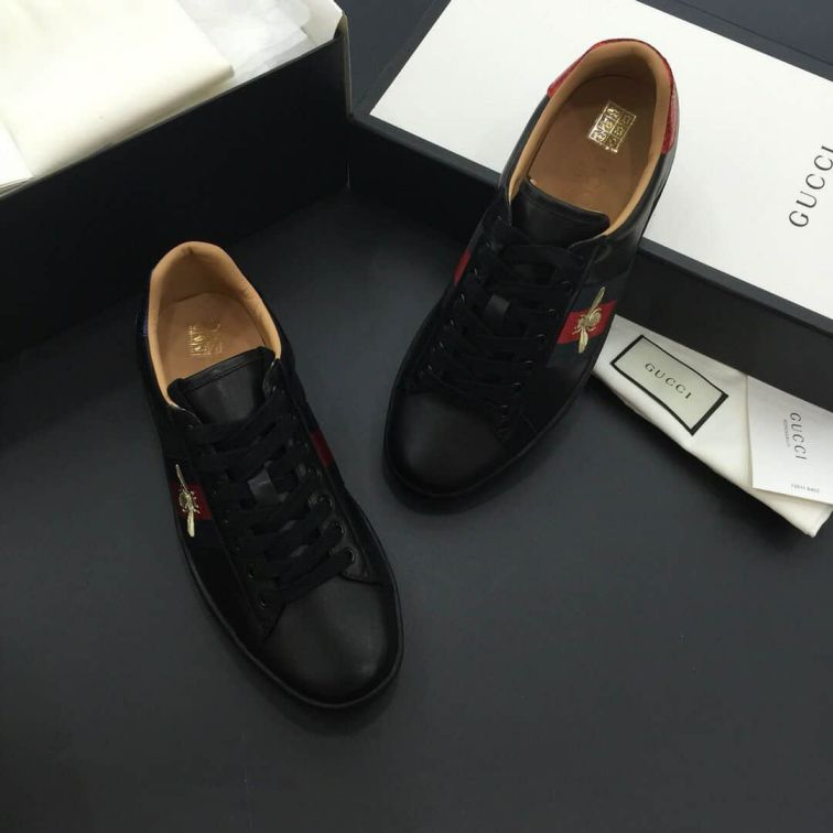 GG Ace Embroidery Sneakers 429446 A38G0 1284 Men Shoes