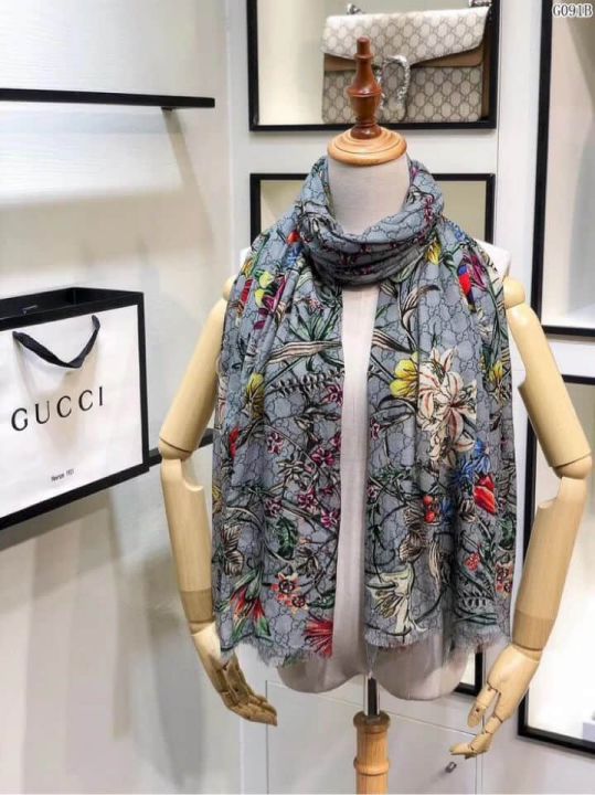 GG 2018 Cashmere G091 Women Scarves