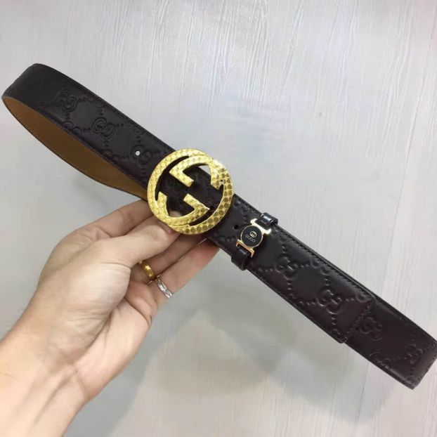 GG Unisex Leather Belts