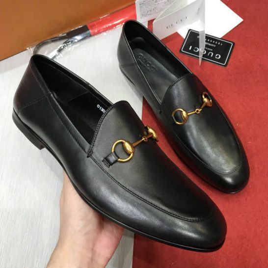 GG Men Leather Shoes