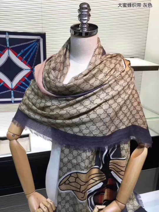 GG 2018SS Bee Cashmere Women Scarves