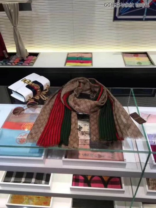 GG 2018 GG 100% Cashmere Women Scarves