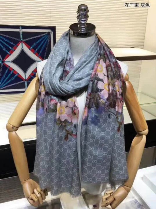 GG 100% Cashmere Women Scarves