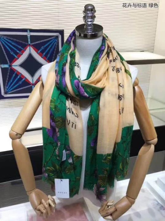 GG 100% Cashmere Women Scarves