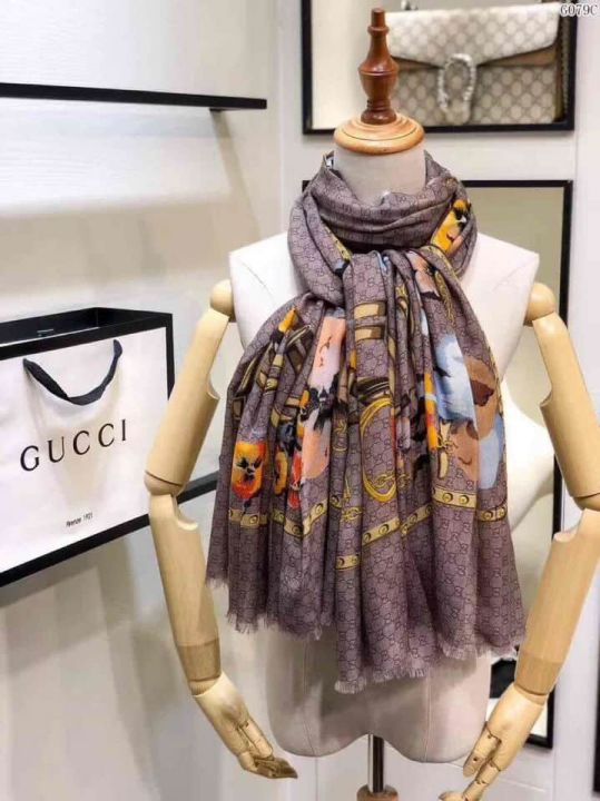 GG 2018 Cashmere Women Scarves