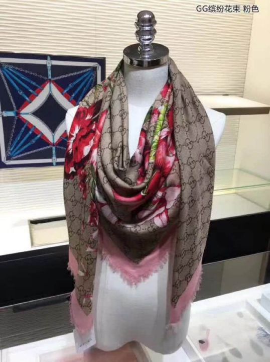 GG 100% Cashmere Women Scarves