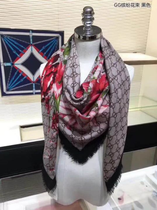 GG 100% Cashmere Women Scarves