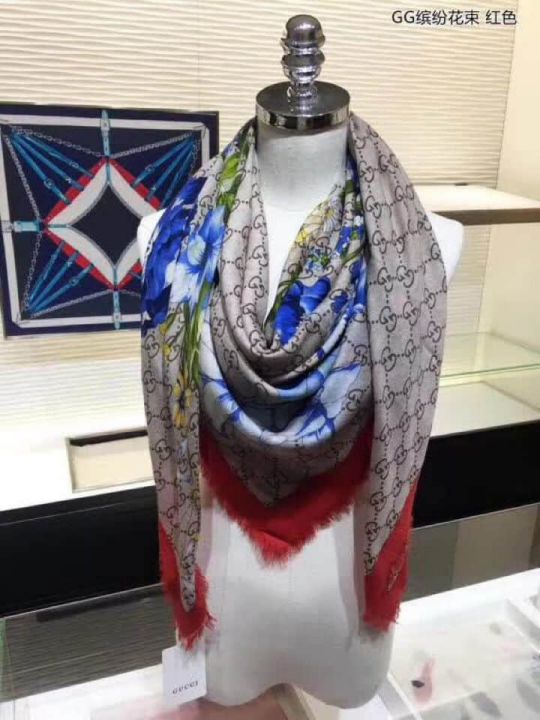 GG 100% Cashmere Women Scarves