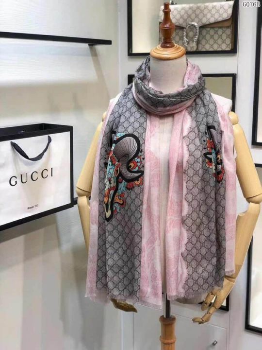 GG 2018SS Classic GG logo Women Scarves