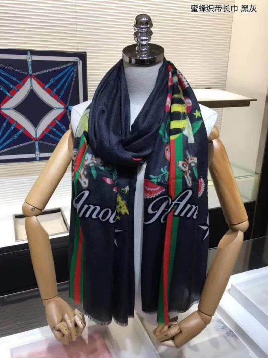 GG 2018SS Bee Women Scarves