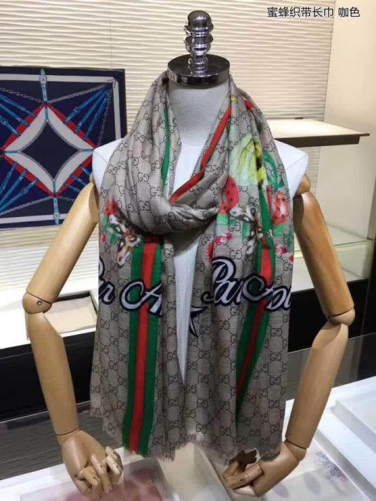 GG 2018SS Bee Women Scarves