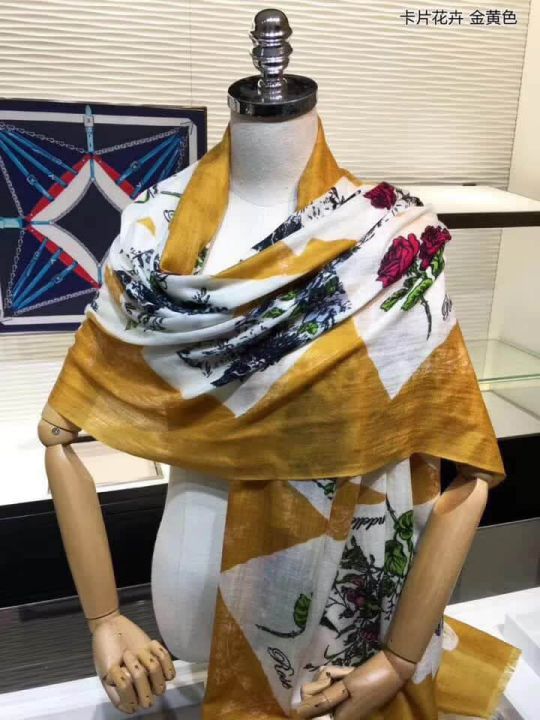 GG 100% Cashmere Women Scarves