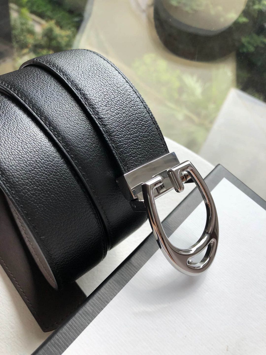 GG Leather 35mm Men Belts