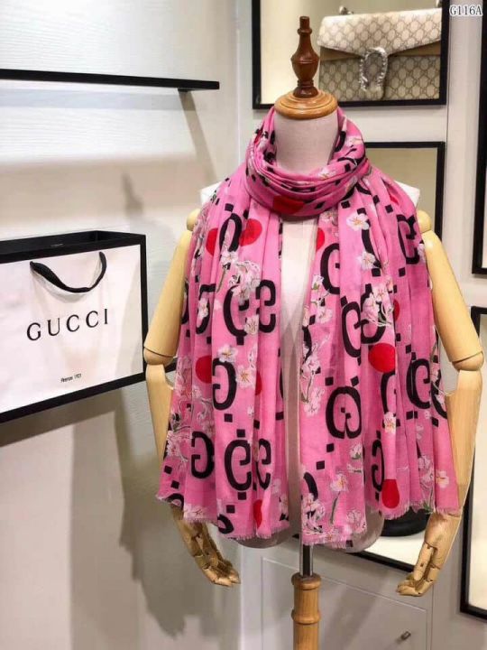 GG 2018SS Classic GG logo Women Scarves