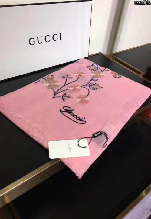 GG 2018 Embroidery Women Scarves