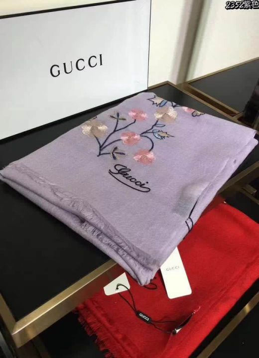 GG 2018 Embroidery Women Scarves