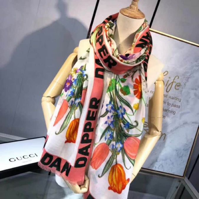 GG 2018 Cashmere Women Scarves