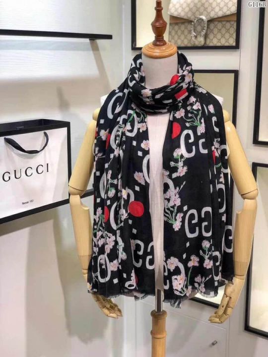 GG 2018SS Classic GG logo Women Scarves