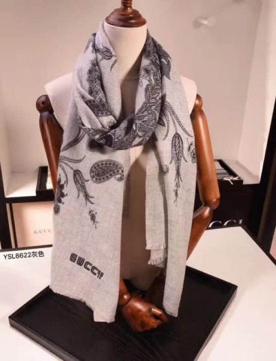 GG 2018FW . Cashmere Women Scarves