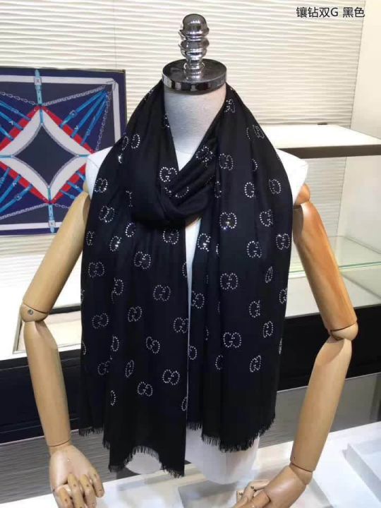 GG 100% Cashmere Women Scarves