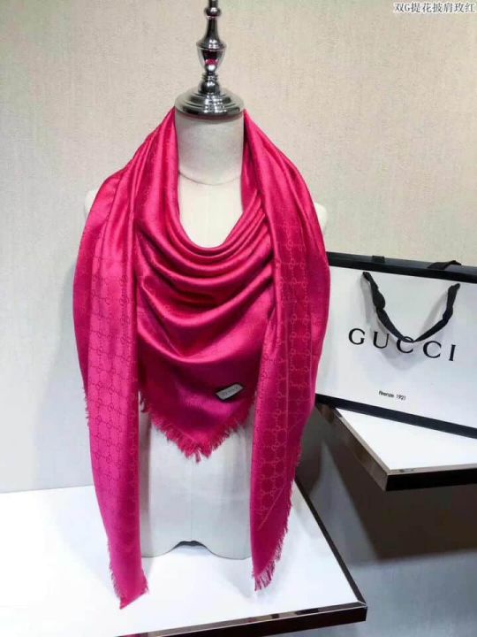 GG 2018FW Silk Wool Women Scarves