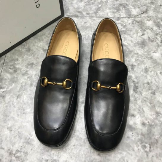 GG Men Leather Shoes