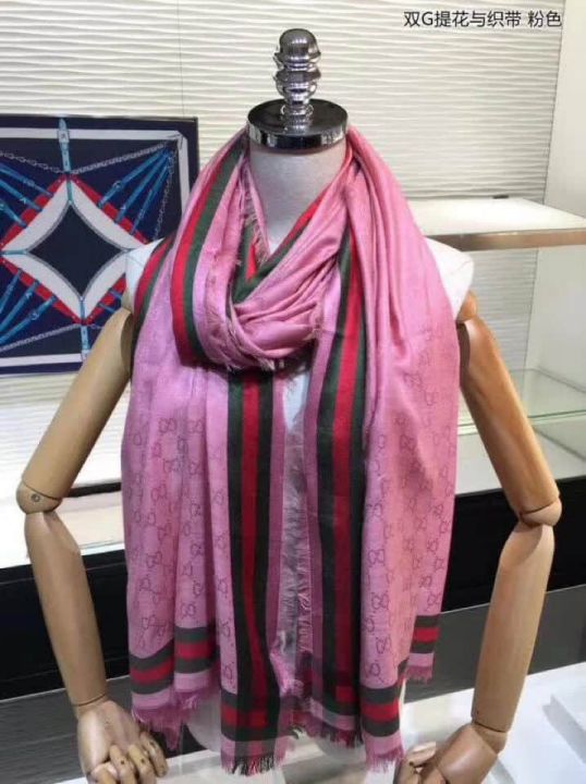 GG 100% Cashmere Women Scarves