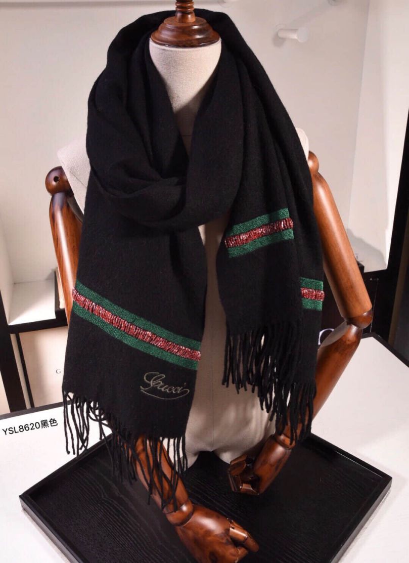 GG 2018 Cashmere Women Scarves