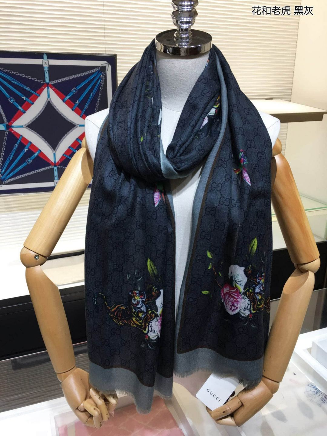 GG 2018SS Cashmere Women Scarves