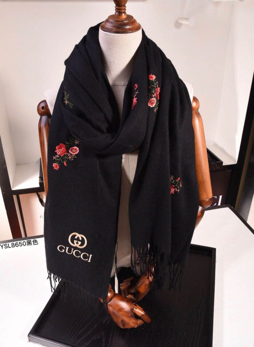 GG 2018 Cashmere Women Scarves