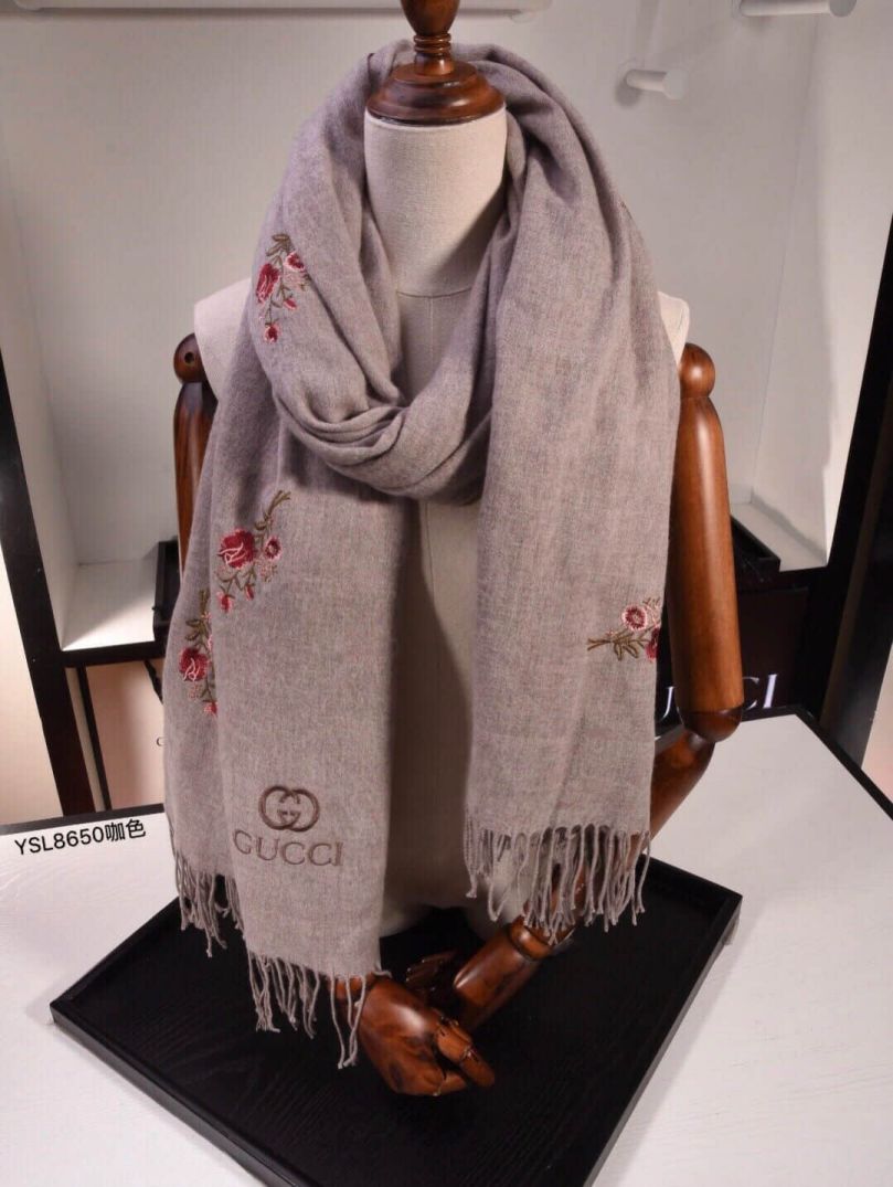 GG 2018 Cashmere Women Scarves