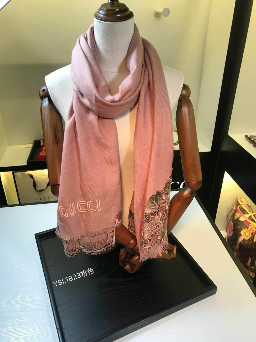 GG 2018 Cashmere Women Scarves