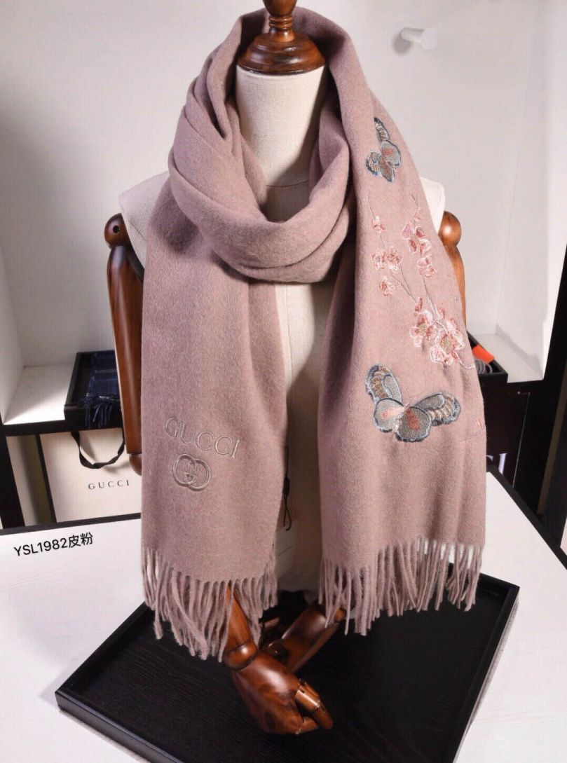 GG 2018 Cashmere Women Scarves