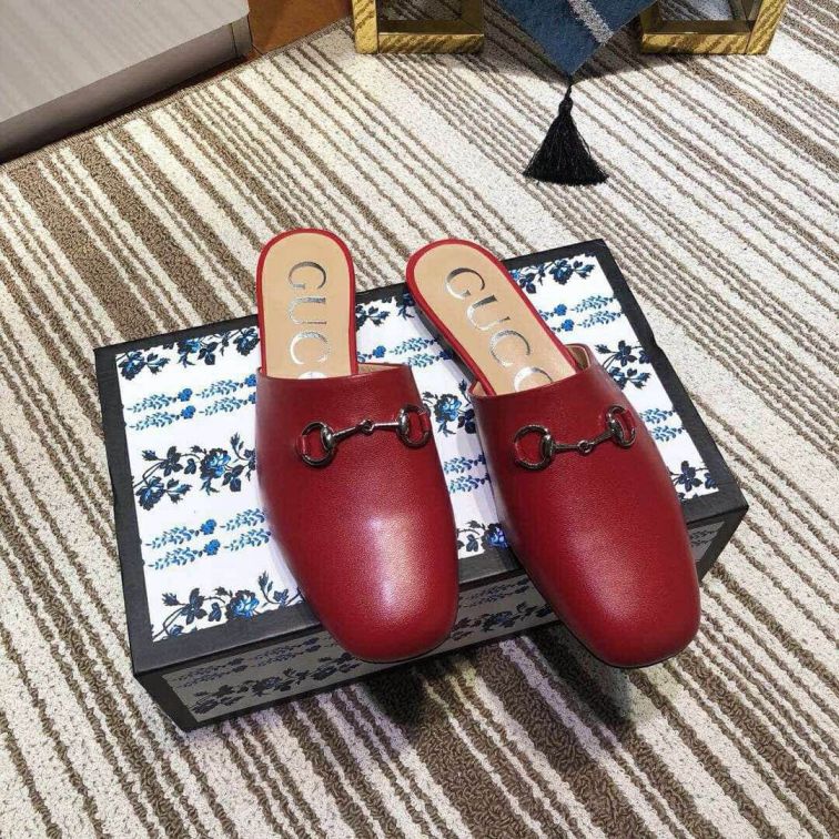 GG 2019SS Women Leather Slippers