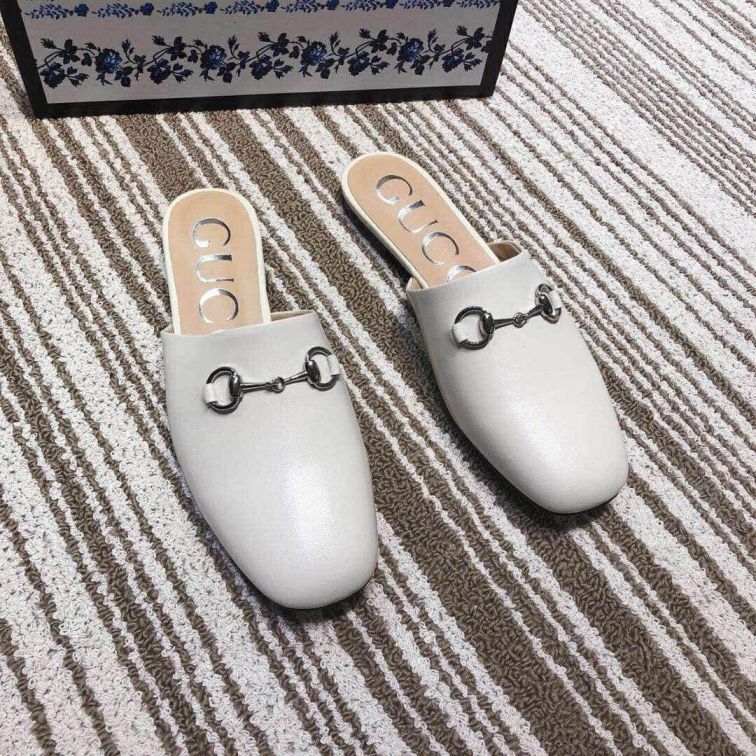 GG 2019SS Women Leather Slippers