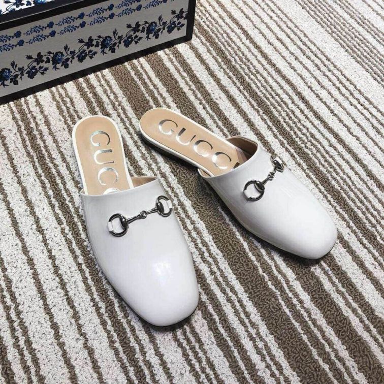 GG 2019SS Women Leather Slippers