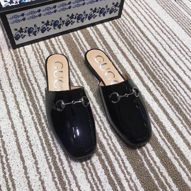 GG 2019SS Women Leather Slippers