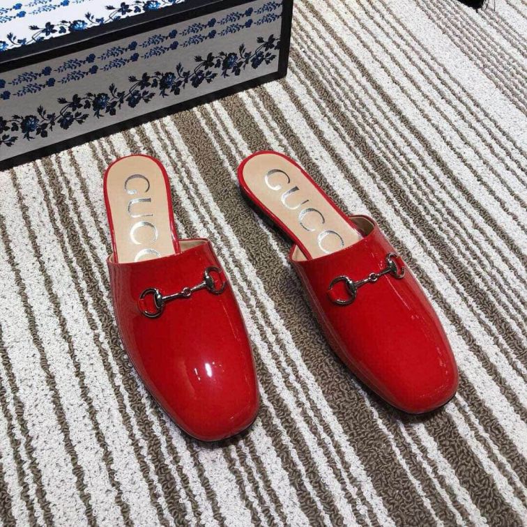 GG 2019SS Women Leather Slippers